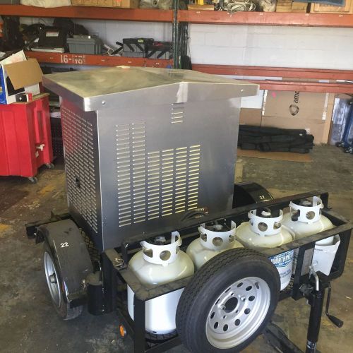 Briggs &amp; stratton em7 emergency generator with utility trailer for sale