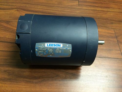 Leeson Electric Motor 1HP, 1725 RPM 200v  3 phase NEW