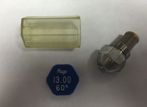 HAGO 13.00 GPH 60° SS SEMI SOLID NOZZLE (130060SS, 24510, 030G2198)