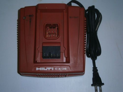HILTI C 4/36 Lithium Ion Battery Charger(USED)#01