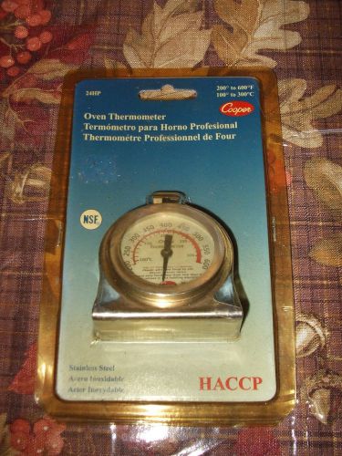 Cooper Commercial Oven Thermometer 200 to 600F