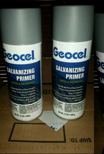 Geocel galvanized primer 12oz can (2)-cans for sale