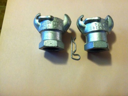 4 ea. Dixon Air King NPT threaded female hose connectors,AM-8, 3/4&#034;