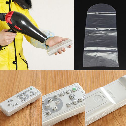10X Heat Shrink Film TV Video Remote Control Protector Covers FD