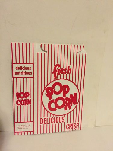 &#034;FRESH&#034; POPCORN BOXES / TUBS NO. 4-E 122 CU.IN. (255 PCS) (NEW)Free Shipping..