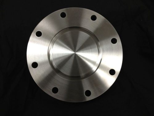 Accuvac iso flange hv iso-80-000-n non-rotatable blank iso-f new ss304 for sale
