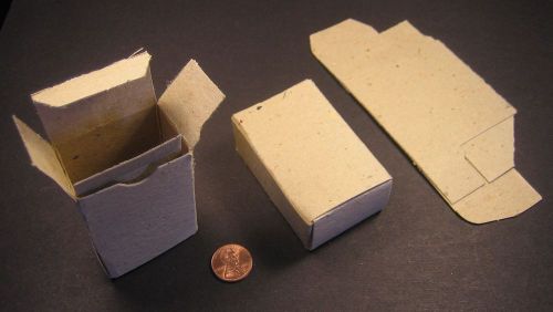REVERSE TUCK SMALL PARTS BOX, 1&#034; x 1-5/8&#034; x 2-3/4&#034;, 0.024&#034; THICKNESS (25 PIECES)