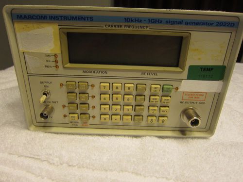 Marconi Instruments 10khz-1ghz signal generator