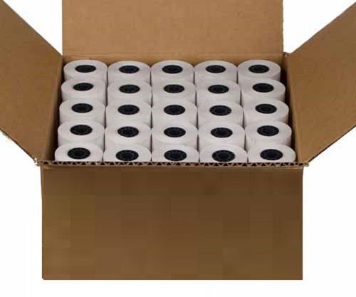 2-1/4 x 55&#039; 1-Ply Thermal Paper 50 Rolls BPA Free Nurit 8000 8010 FD400