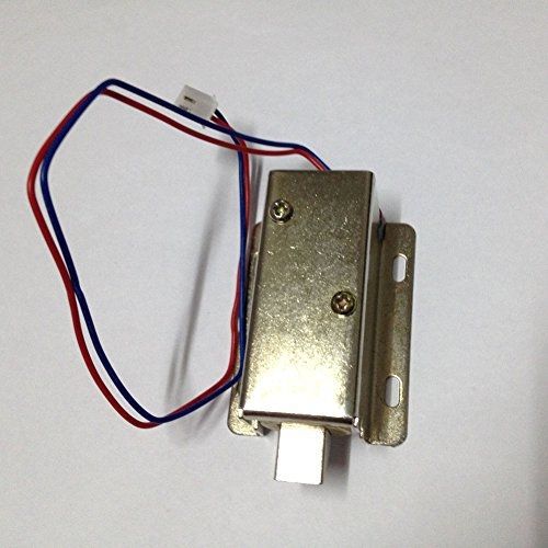 Fcbb high quality 6 holes dc 12v cabinet door electric lock assembly solenoid for sale