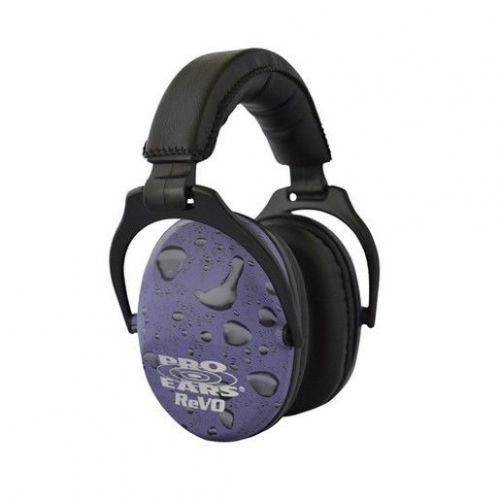 Pro Ears PE26UY022R Passive Revo Ear Muffs 25 dBs NRR - Purple Rain