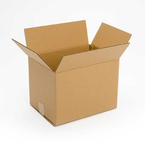 Recycled corrugated box for packing, shipping, and storing for sale
