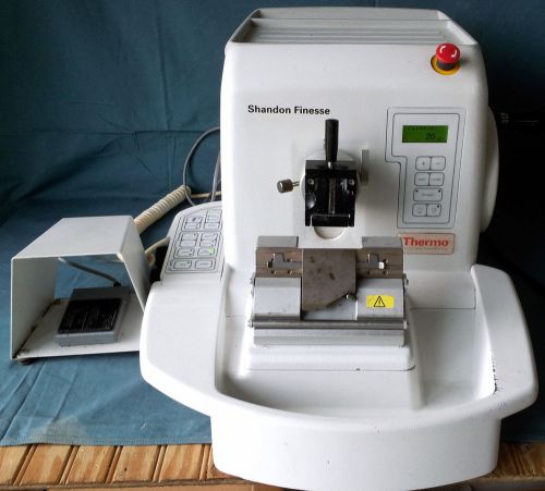 Thermo Shando Finesse ME Microtome with Foot Switch