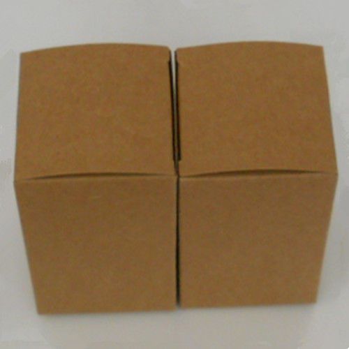Brown Kraft Paper Box Soap Perfume Packaging Wedding Favors Party Gift Candy Box