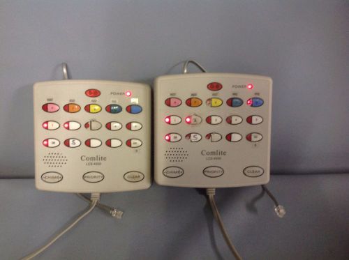 SET OF TWO DENTAL COMLITE LCS4000 COMMUNICATION SYSTEM