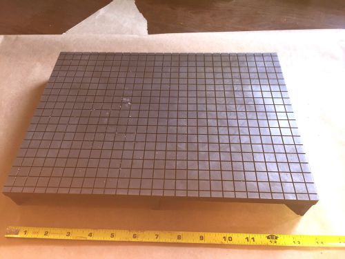 LOMBARD GOVERNOR MACHINIST METAL PRECISION SURFACE LAPPING PLATE 14&#034; X 10&#034;