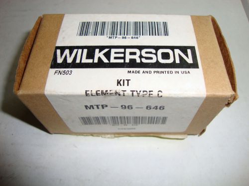 New wilkerson mtp-96-646 0.1 micron type c filter element for sale
