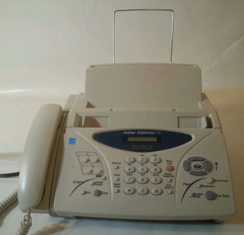 Brother Intellifax Fax Machine, Model # 775 Thermal Transfer Fax / Copy / Phone
