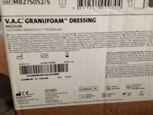 V.A.C. GranuFoam Dressing Medium for KCI Wound VAC Therapy Box Of 7 &amp; 1 Canister