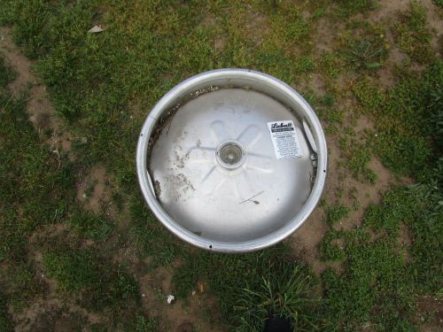 LABATT BLUE STAINLESS BARREL BEER KEG 15.5 Gallon Empty