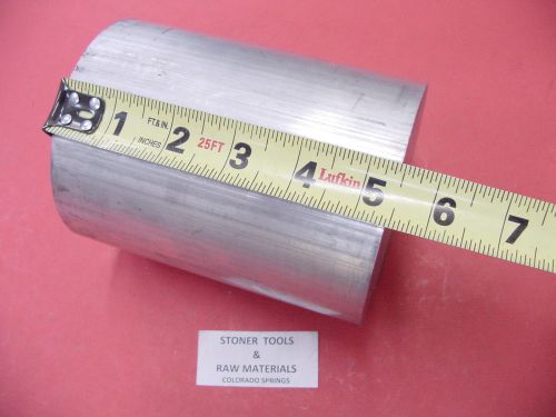 4-1/4&#034; aluminum 6061 round rod 5-3/8&#034; long solid t6511 lathe bar stock 4.25&#034; od for sale