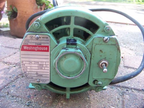 Westinghouse 316P 566 Motor 1/3 HP 115V 1725 RPM 6.4 AMP USED TESTED WORKS