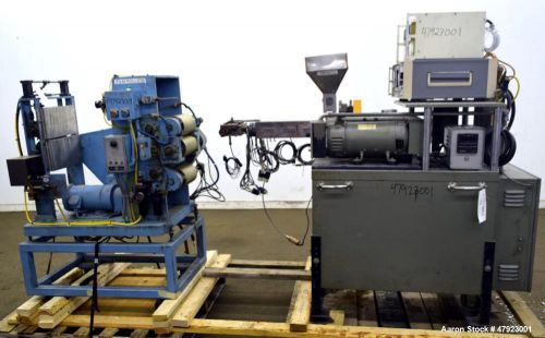 Used- c.w. brabender 6&#034; wide sheet line consisting of: (1) c.w. brabender approx for sale