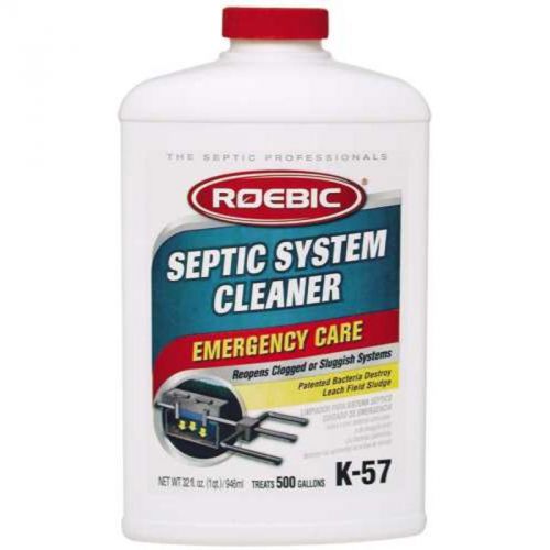 Roebic Septic Tank and Cesspool Cleaner Bacterial Quart ROEBIC LABORATORIES