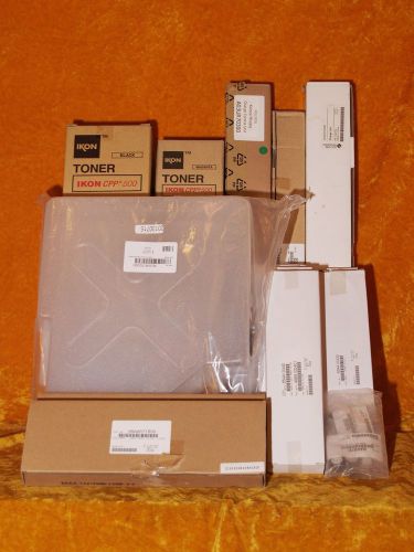 IKON CPP500 COPIER NOS Supplies Lot Toner Filters Roller Box