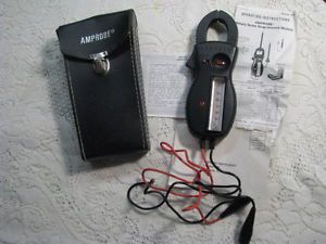 Amprobe ultra rotary scale snap around volt/ammeter w/ leather case, more for sale