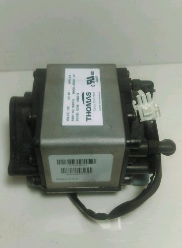 Thomas 6025se 150057 dry running linear diaphragm compressor vacuum pump 115v for sale