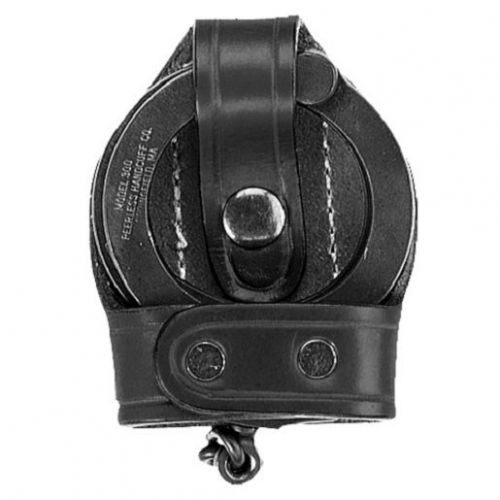 Aker leather a503a-bp bikini handcuff case for asp cuffs - black for sale