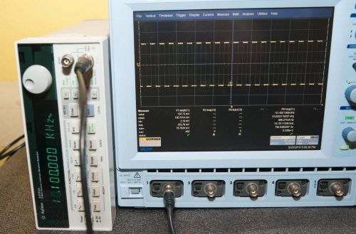 HP / Agilent 33120A 15 MHz Function / Arbitrary Waveform Generator  Tested