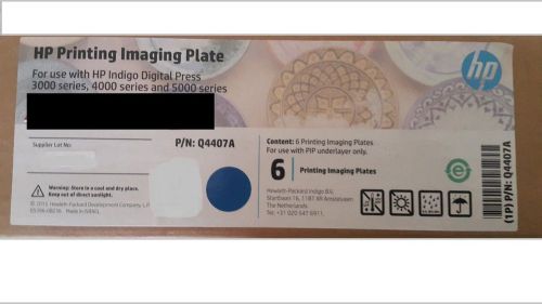 HP INDIGO Printing  Imaging Plate PIP Pips Q4407A  for 3000,4000,5000 press