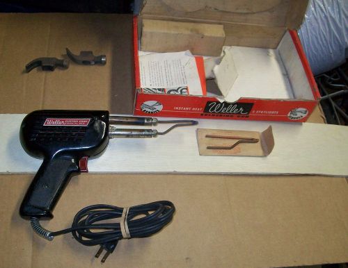Vintage Weller soldering iron 8250A Made in USA w/ Extra Tip , Instructions, Box