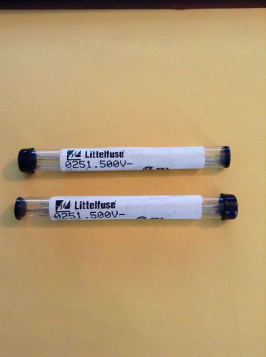 Lot of 2 Littelfuse 0.500A 125V LF-V251.500 - PICO Fuses 5-Pack 0251.500V NIB