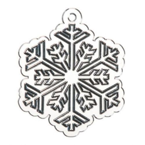 Bulk Buy: Darice Crafts for Kids Suncatcher Snowflake 4 inches (12-Pack) 1060...