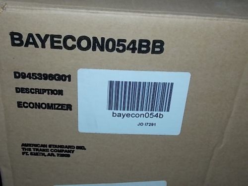 Trane bayecon054bb economizer and rain hood for sale