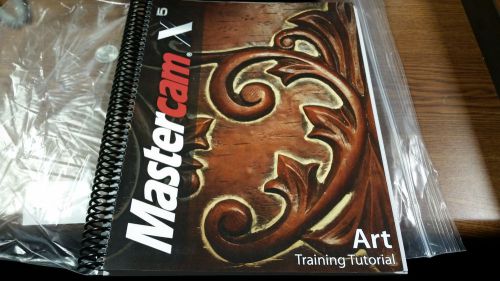 Mastercam x5 Art Training Tutorial Manual/book