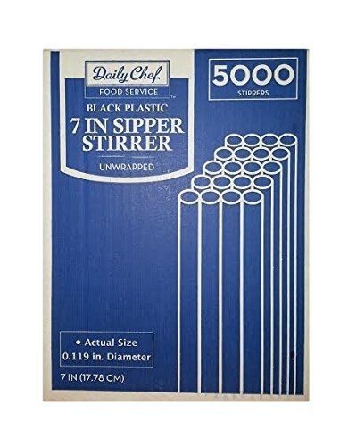 Daily Chefs Sipper Stirrers - 7in/5000ct