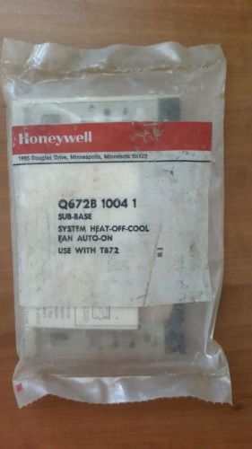 Honeywell Q672B1004 Thermostat Subbase