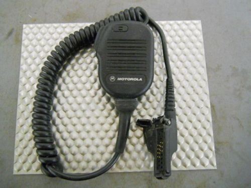 Oem motorola nmn6193bsp03 ruggedized, submersible remote speaker microphone for sale