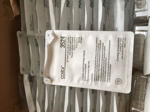 LOT 100 NOS! CORNING / COSTAR 24 WELL CELL CULTURE CLUSTERS 3524