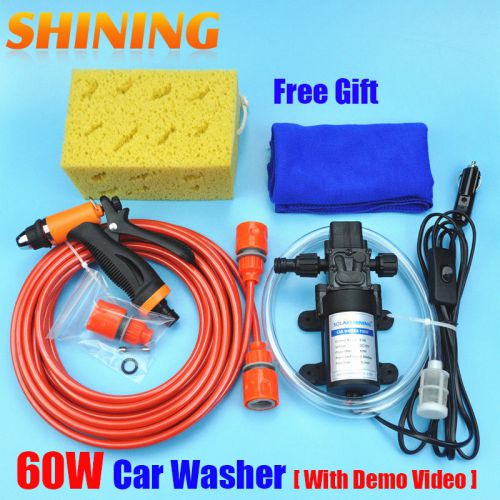 High pressure electric car water pump washers electric car washing machine 12v for sale
