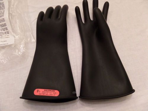 Salisbury by Honeywell Lineman Electrician Gloves Size 9 1/2 D120 Class 0 Type I