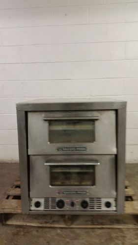 Bakers Pride P-44 Double Deck Pizza Oven 208 Volt Ovens