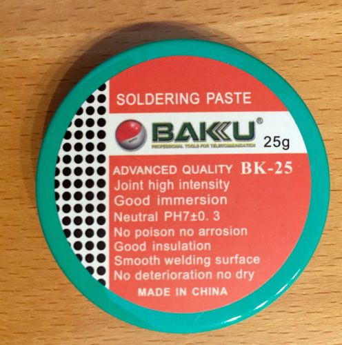 Baku 25g pure flux rosin non-spill paste solid soldering wire welding repair for sale