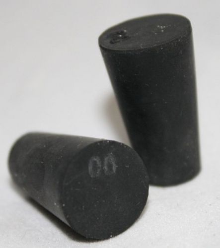 Rubber stoppers: solid: per pound: size 00 (~90 per lb.) for sale