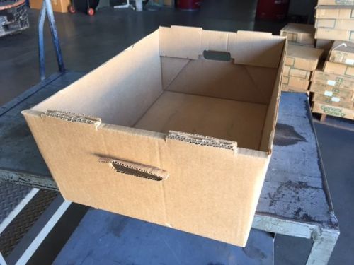 Corrugated Cardboard Tray  22&#039;&#039; x 15&#039;&#039; x 8&#039;&#039;   100 PCS