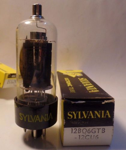 Nos sylvania 12bq6gtb / 12cu6  vacuum tube for sale